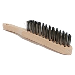 Brosse à main acier à poignée 2 rangs : cliquez sur l’image pour voir les détails du produit