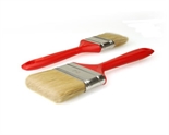 Pinceau plat Industrie soie blonde manche rouge : cliquez sur l’image pour voir les détails du produit