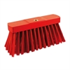 Cliquez sur l’image pour voir les détails du produit :Balai de rue PVC long rouge 30cm plat