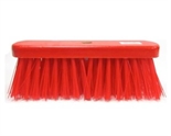 Balai de rue PVC court rouge 30cm plat : cliquez sur l’image pour voir les détails du produit