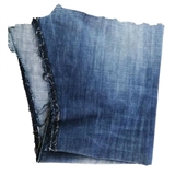 Cliquez sur l’image pour voir les détails du produit :Chiffon essuyage colorés coton jeans morceaux plat