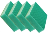 Cliquez sur l’image pour voir les détails du produit :Eponges Color Clean HACCP 4pcs