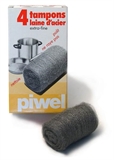 Cliquez sur l’image pour voir les détails du produit :Tampons Laine d'acier Piwel au savon