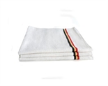 Torchon blanc tissé coton 450gr/m² 60x70 cm : cliquez sur l’image pour voir les détails du produit