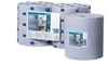 Cliquez sur l’image pour voir les détails du produit :Tork Wiping Paper Plus Centerfeed Roll bleu 2plis 