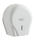 Distributeur papier hygiénique oléane ABS blanc.  : cliquez sur l’image pour voir les détails du produit