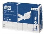 Tork Xpress® Multifold Doux 2plis XL blanc 21x34cm : cliquez sur l’image pour voir les détails du produit
