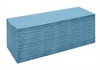 Cliquez sur l’image pour voir les détails du produit :Papier Essuie-mains ZZ 1pli bleu 25x23cm