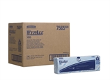 Cliquez sur l’image pour voir les détails du produit :Lavettes Wypall X80 interfolié 1pli bleu 41x33cm 