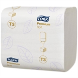Tork Papier Toilette plié Doux 11x19cm 2plis blanc : cliquez sur l’image pour voir les détails du produit
