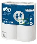 Tork Papier Toilette traditionnel 2plis blanc T4  : cliquez sur l’image pour voir les détails du produit
