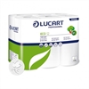 Cliquez sur l’image pour voir les détails du produit :Papier WC Lucart Eco12 recyclé blanc 2plis 
