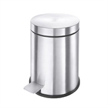 Poubelle à pédale Inox Mat 3L  : cliquez sur l’image pour voir les détails du produit