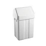Poubelle Max 25L Couvercle basculant blanc : cliquez sur l’image pour voir les détails du produit