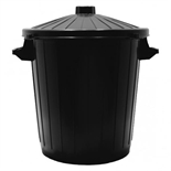 Poubelle de rue 100L + couvercle : cliquez sur l’image pour voir les détails du produit