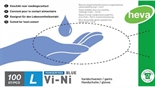 Gants Vinyl-Nitrile non poudré bleu 5g : cliquez sur l’image pour voir les détails du produit