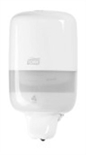 Tork Distributeur Mini Savon liquide plast. blanc : cliquez sur l’image pour voir les détails du produit